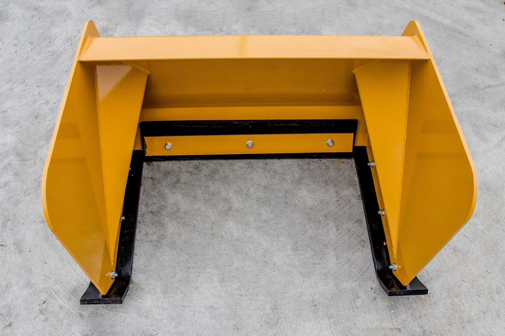 Express Steel | Snow Pusher | Model 3′ XP24 | SKU ES92403 | Width 36" | Hydraulic Flow 20 To 35 GPM | Horsepower 13+ HP | For Mini Skid Steers & Tractors