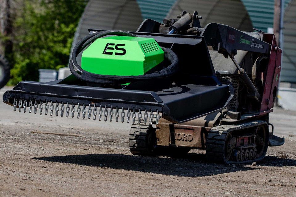 Express Steel Brush Cutter | SKU ES45030 | Cutting Width 42" | Hydraulic Flow 9–20 GPM | For Mini Skid Steers