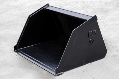 Express Steel Mulch/Snow Bucket | SKU ES-TDSMB-0042 | Width 42" | Hydraulic Flow 9–15 GPM | For Mini Skid Steers