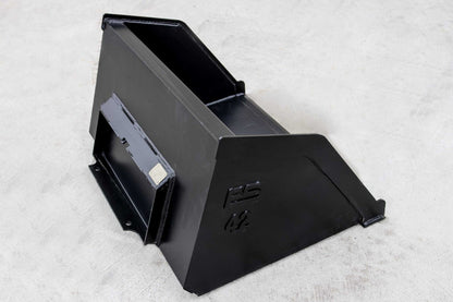 Express Steel Mulch/Snow Bucket | SKU ES-TDSMB-0042 | Width 42" | Hydraulic Flow 9–15 GPM | For Mini Skid Steers