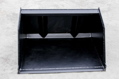 Express Steel Mulch/Snow Bucket | SKU ES-TDSMB-0042 | Width 42" | Hydraulic Flow 9–15 GPM | For Mini Skid Steers