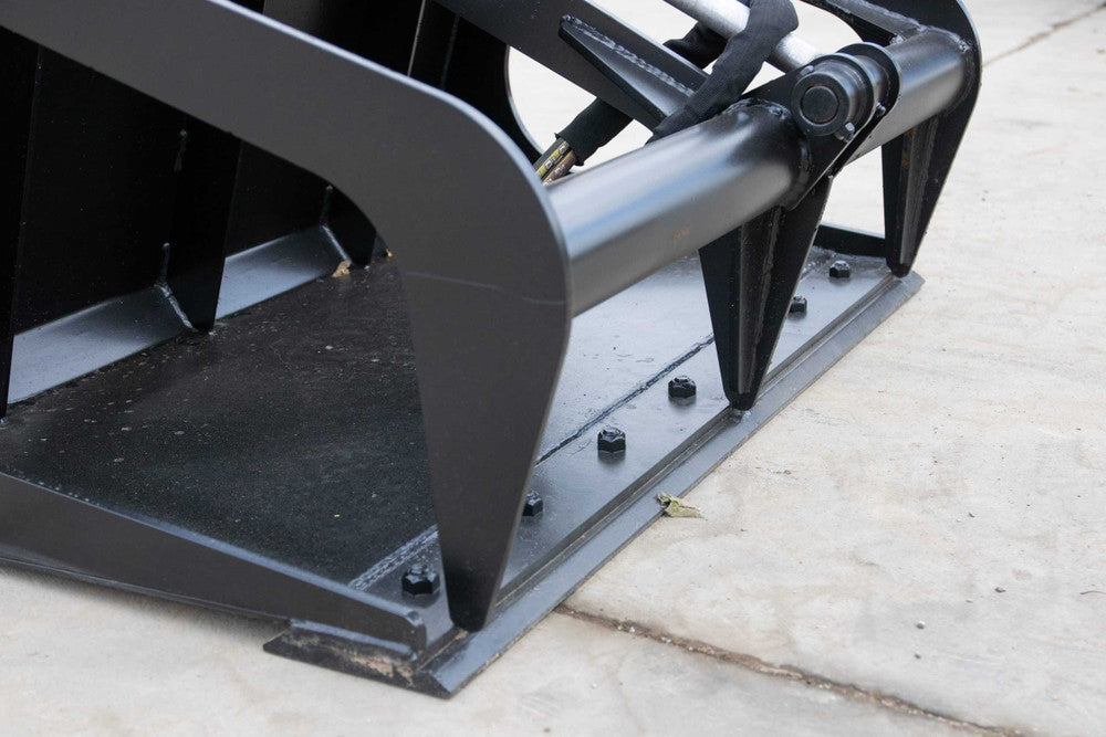 Express Steel | Grapple | Model 42" Toro Dingo Solid Bottom | SKU ES20110 | 42-Inch Width | Hydraulic Flow 9 To 15 GPM | For Mini Skid Steers
