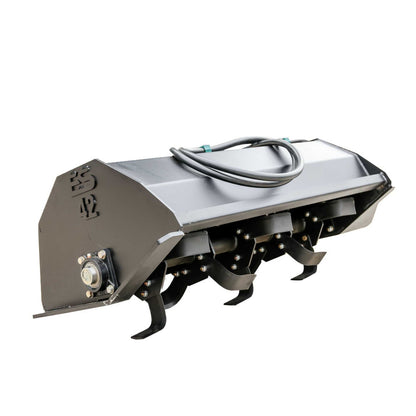 Express Steel | Tiller | Model 42" Toro Dingo | SKU ES50430 | Width 42" Inch | Hydraulic Flow 9 To 16 GPM | For Loaders