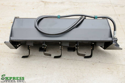 Express Steel | Tiller | Model 42" Toro Dingo | SKU ES50430 | Width 42" Inch | Hydraulic Flow 9 To 16 GPM | For Loaders