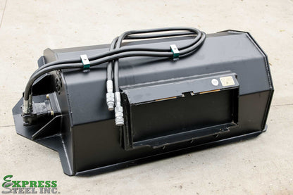 Express Steel | Tiller | Model 42" Toro Dingo | SKU ES50430 | Width 42" Inch | Hydraulic Flow 9 To 16 GPM | For Loaders