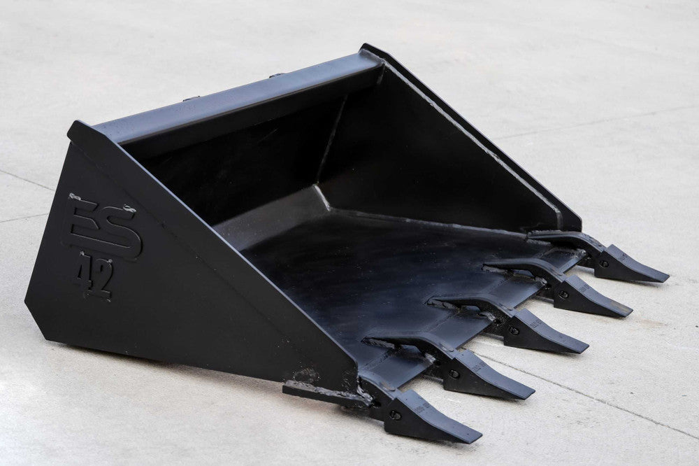 Express Steel Toro Dingo Tooth Bucket | SKU ES-TDTB-0042 | Width 42" | Hydraulic Flow 9–15 GPM | For Mini Skid Steers