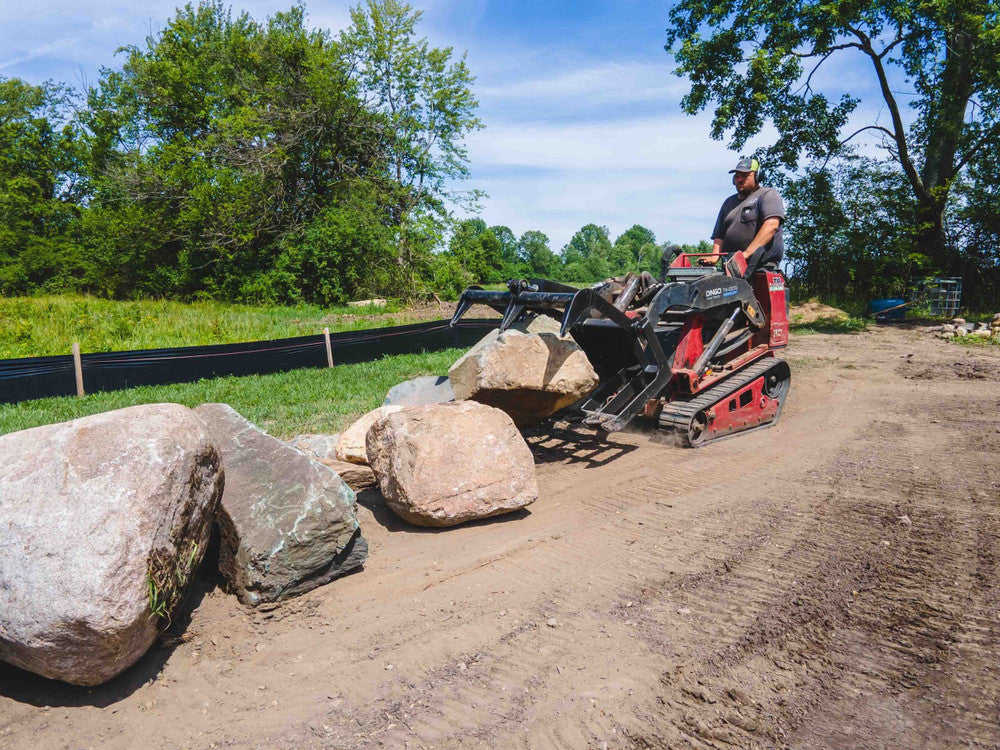 Express Steel Root Grapple | SKU ES22010 | Width 42" | Hydraulic Flow 9–15 GPM | For Mini Skid Steers