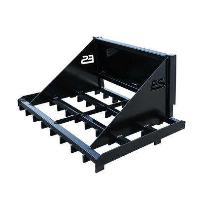 Express Steel | Rake | Model Mini Bobcat | SKU ES80050 | Width 48" | Hydraulic Flow 8 To 12 GPM | For Mini Skid Steers