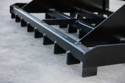 Express Steel | Rake | Model Mini Bobcat | SKU ES80050 | Width 48" | Hydraulic Flow 8 To 12 GPM | For Mini Skid Steers