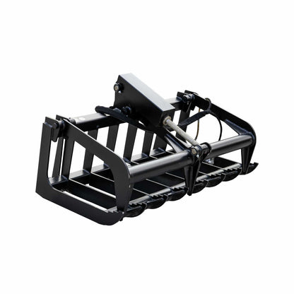 Express Steel | Root Grapple | Model 48" Mini Bobcat | SKU ES23015 | Width 48" | Hydraulic Flow 10 To 15 GPM | For Mini Skid Steers