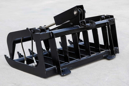 Express Steel | Root Grapple | Model 48" Mini Bobcat | SKU ES23015 | Width 48" | Hydraulic Flow 10 To 15 GPM | For Mini Skid Steers