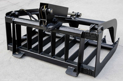 Express Steel | Root Grapple | Model 48" Mini Bobcat | SKU ES23015 | Width 48" | Hydraulic Flow 10 To 15 GPM | For Mini Skid Steers