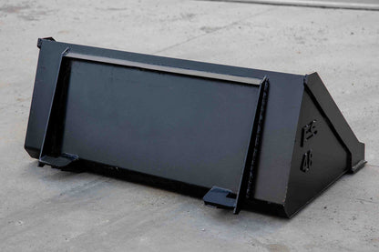 Express Steel Smooth Bucket | Width 48" | Hydraulic Flow 9–15 GPM | For Mini Skid Steers