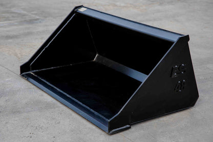 Express Steel Smooth Bucket | Width 48" | Hydraulic Flow 9–15 GPM | For Mini Skid Steers