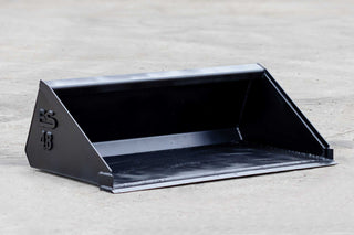 Express Steel 4' Toro/Dingo Smooth Bucket | Width 48" | 9–15 GPM | For Mini Skid Steers