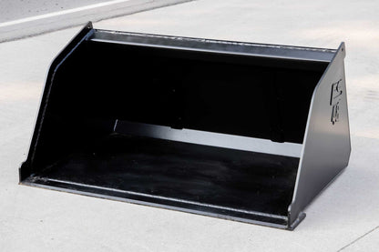 Express Steel | Snow/Mulch Bucket | Model Toro Dingo | SKU ES-TDSMB-0048 | Width 48" | Hydraulic Flow 10 To 20 GPM | For Mini Skid Steers