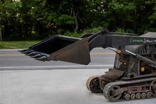 Express Steel 4' Toro Dingo Tooth Bucket | Width 48" | 25 GPM | For Mini Skid Steers & Compact Loaders