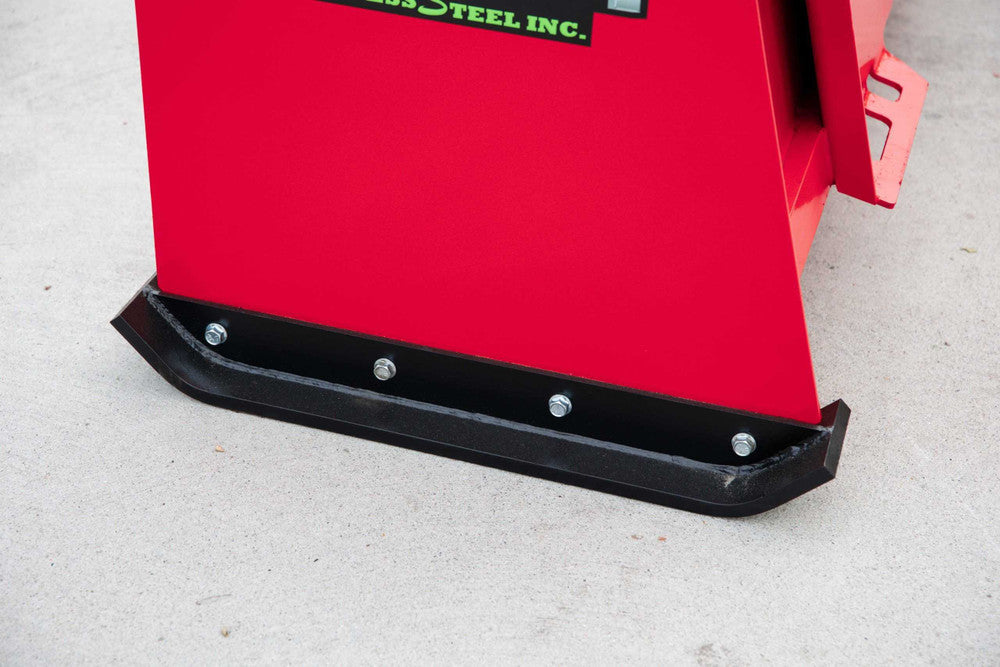 Express Steel | Snow Pusher | Model 5′ XP24 | SKU ES92405 | Width 60" | Hydraulic Flow 20 To 35 GPM | Horsepower 20+ HP | For Mini Skid Steers, Tractors & Loaders