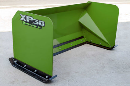 Express Steel | Snow Pusher | Model 5′ XP30 | SKU ES93005 | Width 60" | Hydraulic Flow 0 To 25 GPM | Horsepower 25+ HP | For Mini & Full Size Skid Steers, Tractors & Loaders