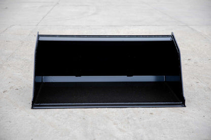Express Steel | Snow/Mulch Bucket | Model Mini Bobcat | SKU ES-MBSMB-0054 | Width 54" | Hydraulic Flow 10 To 20 GPM | For Mini Skid Steers