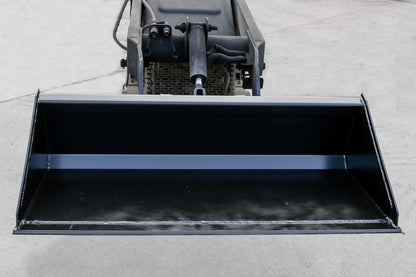 Express Steel | Smooth Bucket | Model Toro Dingo | SKU ES-TDSB-0054 | Width 54" | Hydraulic Flow 0 To 25 GPM | For Mini Skid Steers