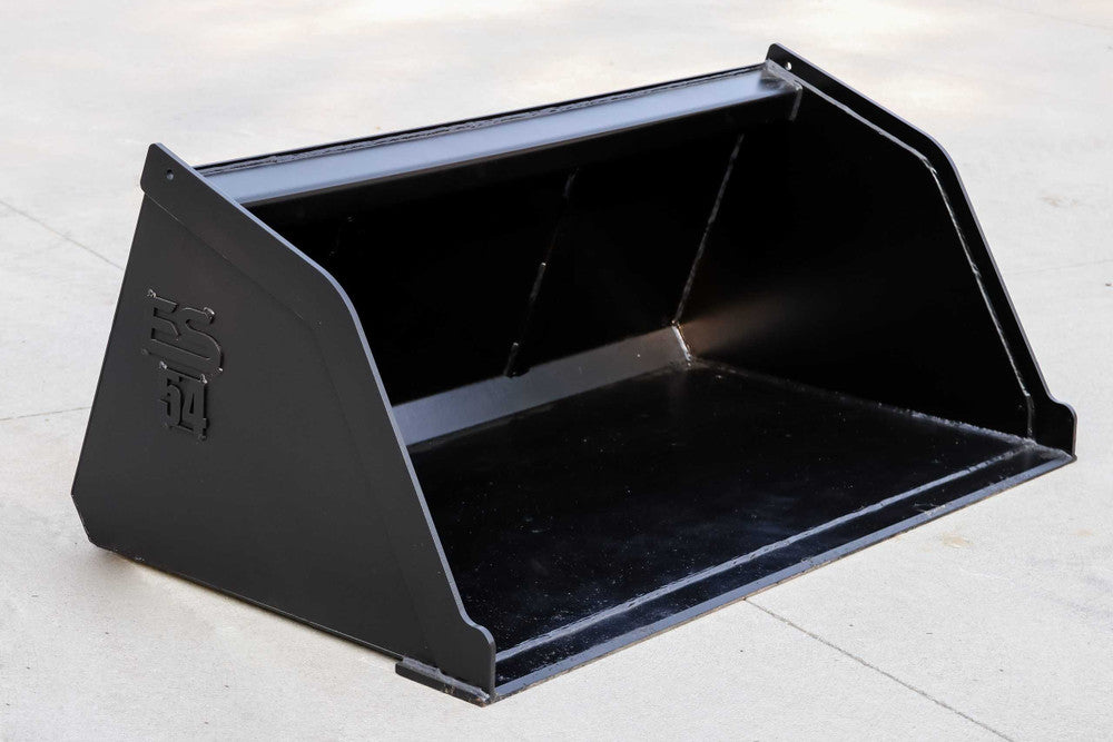 Express Steel | Snow/Mulch Bucket | Model 54" Toro Dingo | SKU ES-TDSMB-0054 | Width 54" | Hydraulic Flow 10 To 20 GPM | For Mini Skid Steer & Track Loader