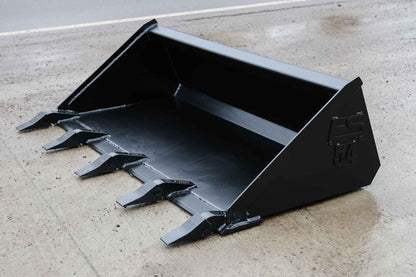 Express Steel | Tooth Bucket | Model 54" Toro Dingo | SKU ES-TDTB-0054 | Width 54" | Hydraulic Flow 0 To 25 GPM | For Skid Steer & Track Loader