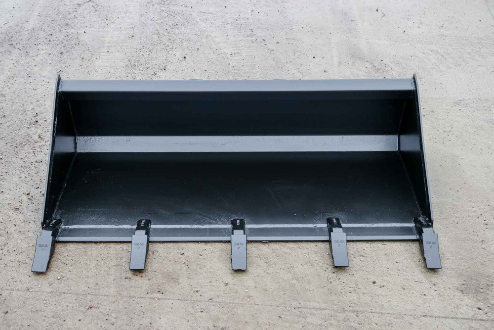 Express Steel | Tooth Bucket | Model 54" Toro Dingo | SKU ES-TDTB-0054 | Width 54" | Hydraulic Flow 0 To 25 GPM | For Skid Steer & Track Loader