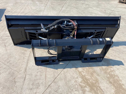 Express Steel | 6-Way Dozer Blade | SKU ES70084 | Widths 84" & 96" | Hydraulic Flow 15 To 25 GPM | For Skid Steers