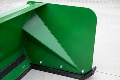 Express Steel | Snow Pusher | Model 6′ XP24 | SKU ES92406 | Width 72" | Hydraulic Flow 20–35 GPM | Horsepower 25+ HP | For  Mini & Full Size Skid Steers, Tractors & Loaders