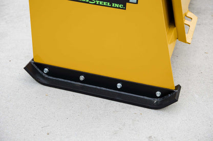 Express Steel | Snow Pusher | Model 6′ XP24 | SKU ES92406 | Width 72" | Hydraulic Flow 20–35 GPM | Horsepower 25+ HP | For  Mini & Full Size Skid Steers, Tractors & Loaders