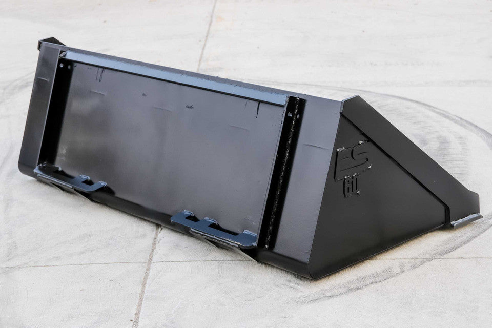 Express Steel Smooth Bucket | SKU ES-STSB-0060 | Width 60" | Hydraulic Flow 15–20 GPM | For Skid Steers