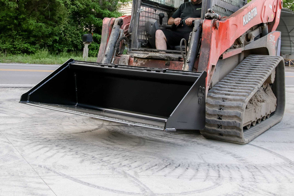 Express Steel Smooth Bucket | SKU ES-STSB-0060 | Width 60" | Hydraulic Flow 15–20 GPM | For Skid Steers