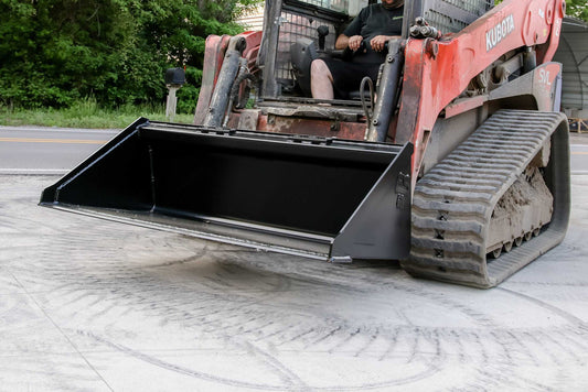 Express Steel Smooth Bucket | SKU ES-STSB-0060 | Width 60" | Hydraulic Flow 15–20 GPM | For Skid Steers