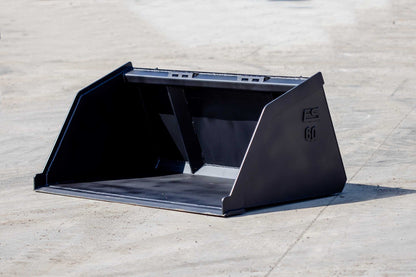 Express Steel | Snow/Mulch Bucket | SKU ES-STSMB-0060 | Width 60" | Hydraulic Flow 0 To 25 GPM | For Skid Steers