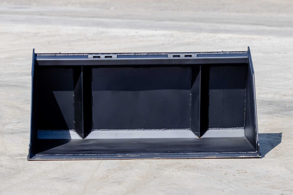 Express Steel | Snow/Mulch Bucket | SKU ES-STSMB-0060 | Width 60" | Hydraulic Flow 0 To 25 GPM | For Skid Steers