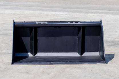 Express Steel | Snow/Mulch Bucket | SKU ES-STSMB-0060 | Width 60" | Hydraulic Flow 0 To 25 GPM | For Skid Steers