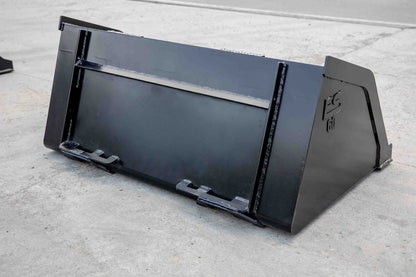 Express Steel | Snow/Mulch Bucket | SKU ES-STSMB-0060 | Width 60" | Hydraulic Flow 0 To 25 GPM | For Skid Steers
