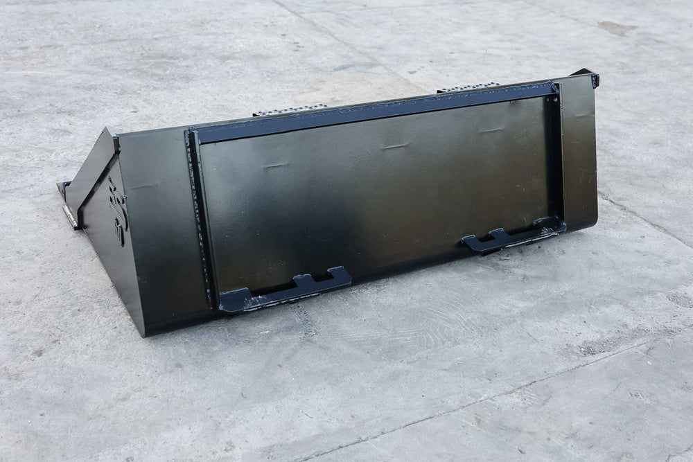 Express Steel | Standard Tooth Bucket | SKU ES-STTB-0060 | Width 60" | Hydraulic Flow 0 To 25 GPM | For Skid Steers