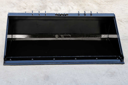 Express Steel | Heavy Duty Smooth Bucket | SKU ES-HDSB-0066 | Width 66" | Hydraulic Flow 15 To 25 GPM | For Skid Steers
