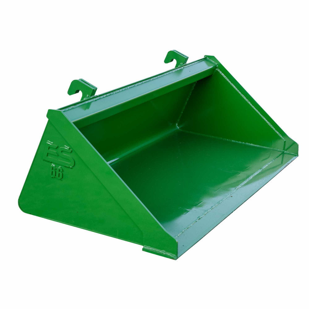 Express Steel | Smooth Bucket | Model 66" John Deere | SKU ES-JDSM-0066 | Width 66" | Horsepower Up To 50 HP | For Tractors & Loaders