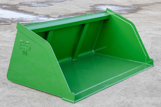 Express Steel | Snow/Mulch Bucket | SKU ES-STSMB-0066-JDMG | Width 66" | Horsepower Up to 65 HP | For Tractors