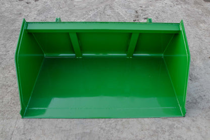 Express Steel | Snow/Mulch Bucket | SKU ES-STSMB-0066-JDMG | Width 66" | Horsepower Up to 65 HP | For Tractors