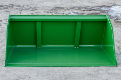 Express Steel | Snow/Mulch Bucket | SKU ES-STSMB-0066-JDMG | Width 66" | Horsepower Up to 65 HP | For Tractors