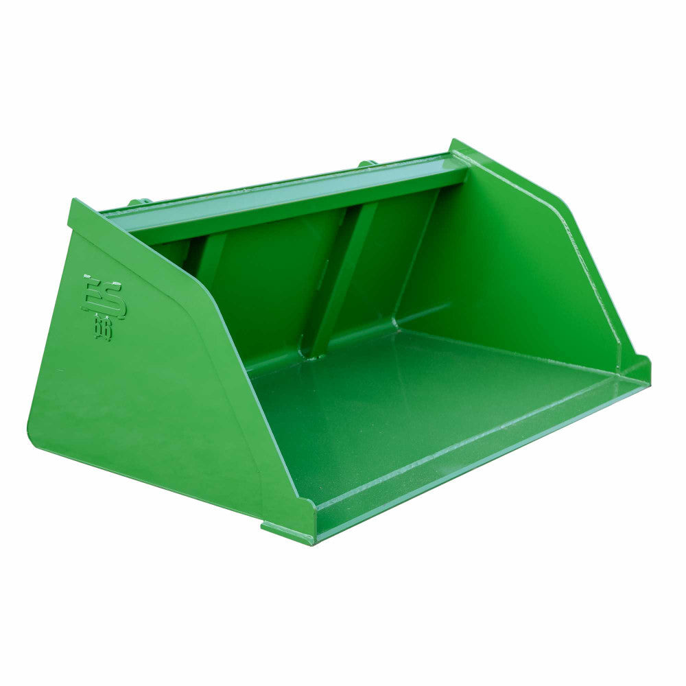 Express Steel | Snow/Mulch Bucket | SKU ES-STSMB-0066-JDMG | Width 66" | Horsepower Up to 65 HP | For Tractors