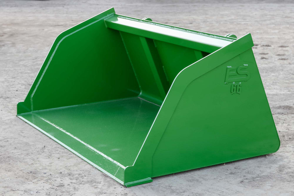 Express Steel | Snow/Mulch Bucket | SKU ES-STSMB-0066-JDMG | Width 66" | Horsepower Up to 65 HP | For Tractors