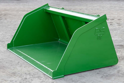 Express Steel | Snow/Mulch Bucket | SKU ES-STSMB-0066-JDMG | Width 66" | Horsepower Up to 65 HP | For Tractors