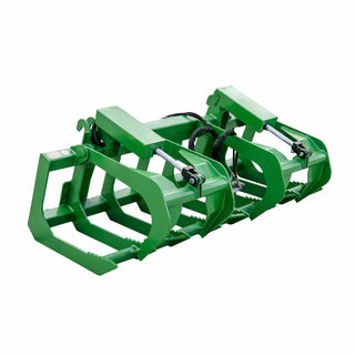 Express Steel 5.5' Two-Cylinder Root Grapple | Width 66" | Horsepower 50 HP | For Loaders