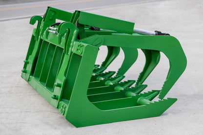 Express Steel | Root Grapple | Model 66" John Deere | SKU ES21020 | Width 66" | Hydraulic Flow 15 To 25 GPM | Horsepower Up to 50 HP | For Tractors & Loaders