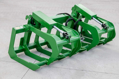 Express Steel | Two-Cylinder Root Grapple | ES21020 | Width 66" | Horsepower Up To 50 HP | For Loaders